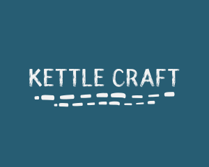 Underline Handwritten Craft logo design