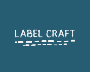 Underline Handwritten Craft logo design