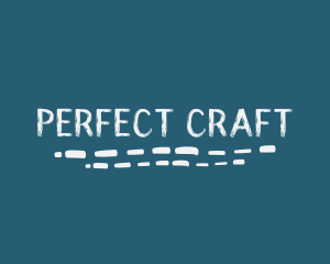 Underline Handwritten Craft logo design