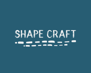 Underline Handwritten Craft logo design