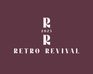 Retro Fashion Boutique Studio logo design