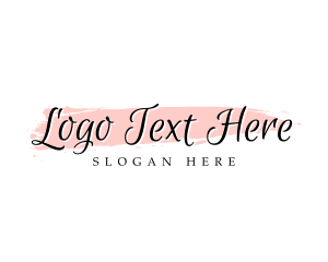 Elegant Beauty Watercolor logo