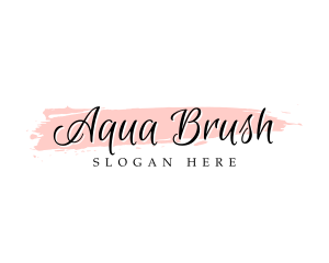 Elegant Beauty Watercolor logo design