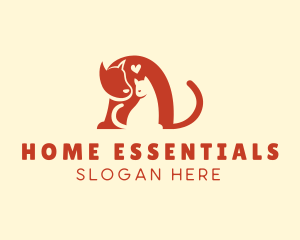 Dog Cat Shelter logo design