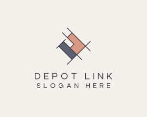 Floor Tile Flooring logo design