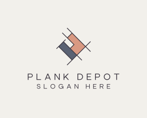 Floor Tile Flooring logo design