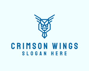 Winged Goblin Bird logo design