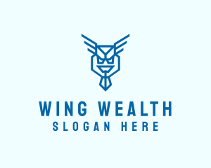 Winged Goblin Bird logo design