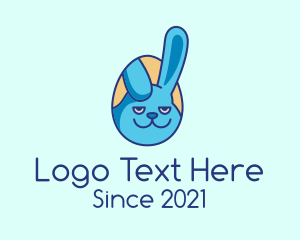 Blue Rabbit Egg  logo