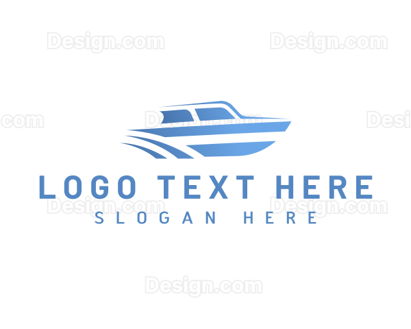 Transportation Boat Ship Logo