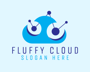 Digital Network Cloud Technology logo design