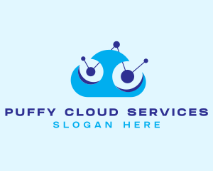 Digital Network Cloud Technology logo design