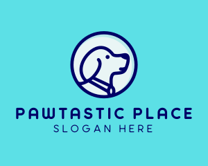 Dog Pet Monoline logo