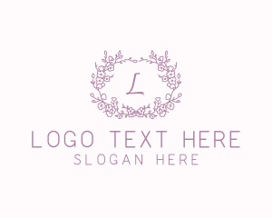 Cherry Blossom Wedding Decoration Logo