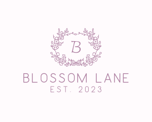 Cherry Blossom Wedding Decoration logo design