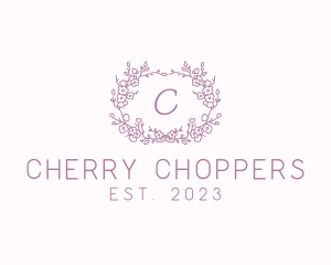 Cherry Blossom Wedding Decoration logo design