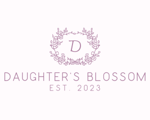 Cherry Blossom Wedding Decoration logo design