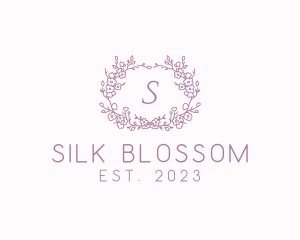 Cherry Blossom Wedding Decoration logo design