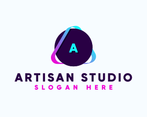 Creative Media App logo design