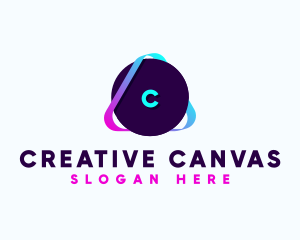 Creative Media App logo design