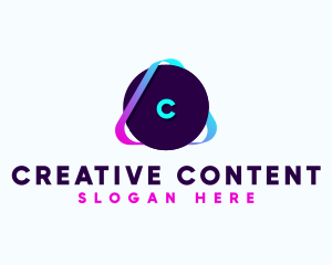 Creative Media App logo design