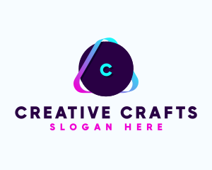 Creative Media App logo design