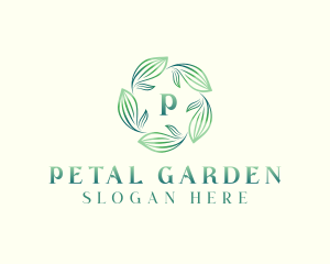 Leaves Wellness Garden logo design