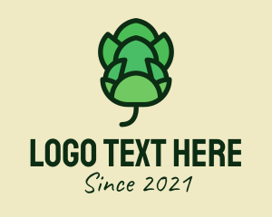 Hop Plant Flower  logo