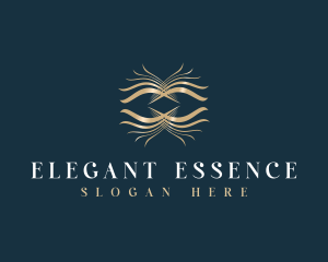 Elegant Aesthetic Waves logo design