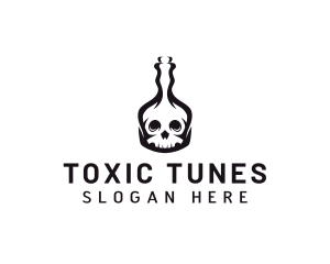 Bottle Skull Poison logo