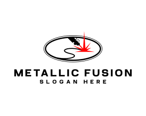 Laser Metal Cutter logo design