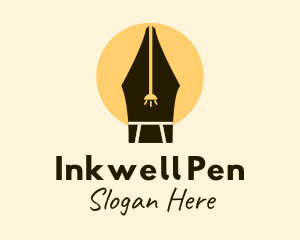 Pen Light Study Room  logo design