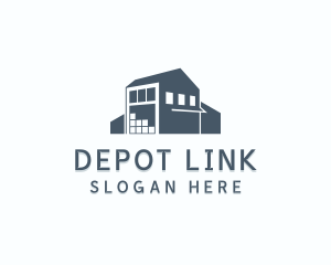 Storage Building Facility logo design