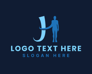 Social - Human Social Organization logo design