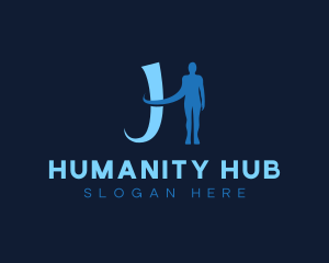 Human Social Organization logo design