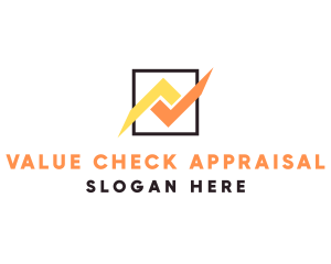 Financial Check Statistics logo design