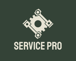 Gear Maintenance Service  logo design