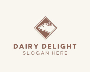 Brown Farm Animal logo design