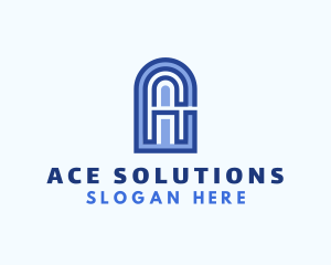 Arch Door Furniture logo design