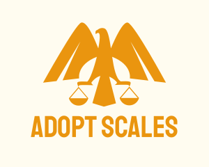 Eagle Legal Scale logo design