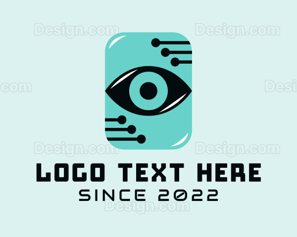 Circuit Digital Tech Eye Logo