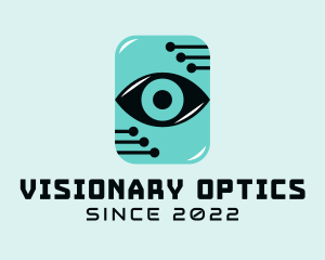 Circuit Digital Tech Eye logo design