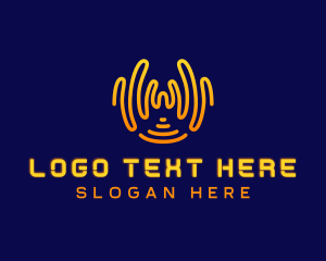 Rhythm - Wave Tech Media logo design