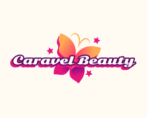 Beauty Aesthetic Butterfly logo design