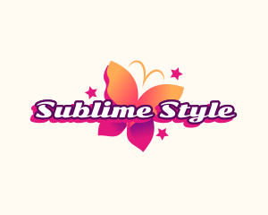 Beauty Aesthetic Butterfly logo