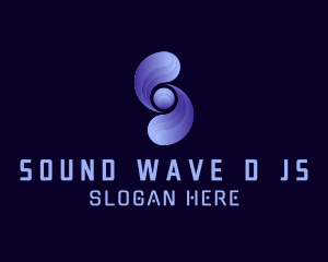 Cyber Wave Sphere logo design