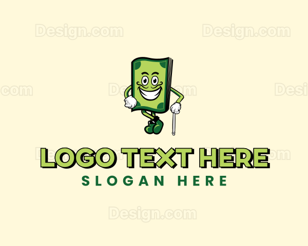 Investment Money Mascot Logo