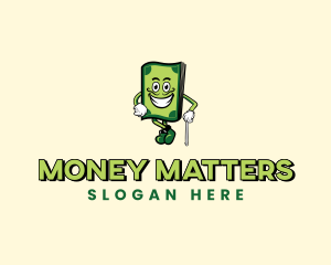 Cash Money Mascot logo design