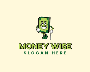 Cash Money Mascot logo design