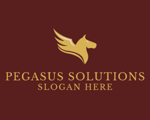 Luxury Pegasus Wings  logo